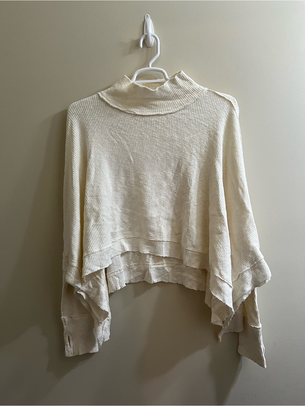 We The Free Moon Daisy Starshine Pullover Oversized Lived-In Large NWT